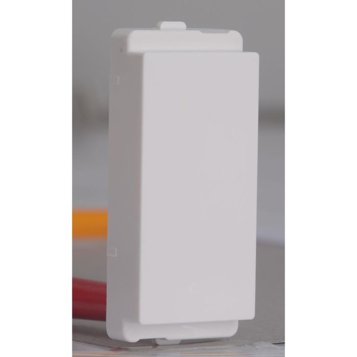 1 Module Blank off Unit - White